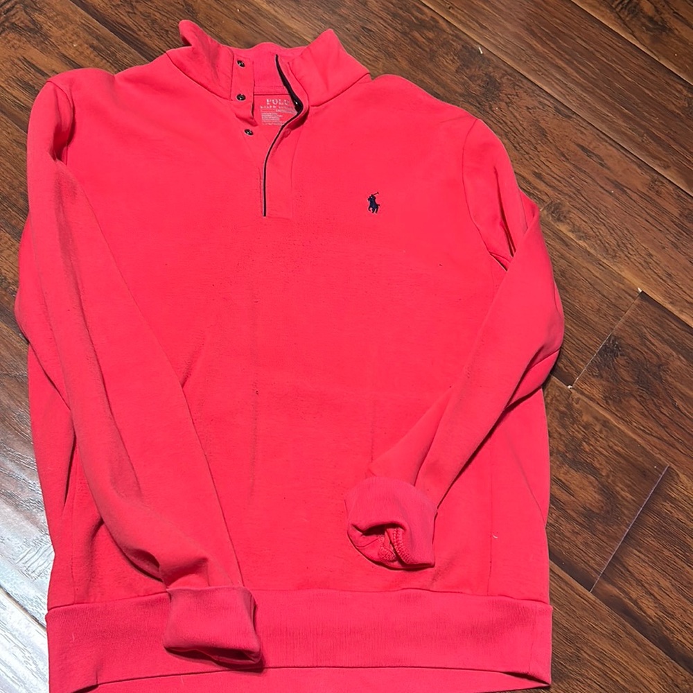 Ralph Lauren quarter snap sweat shirt